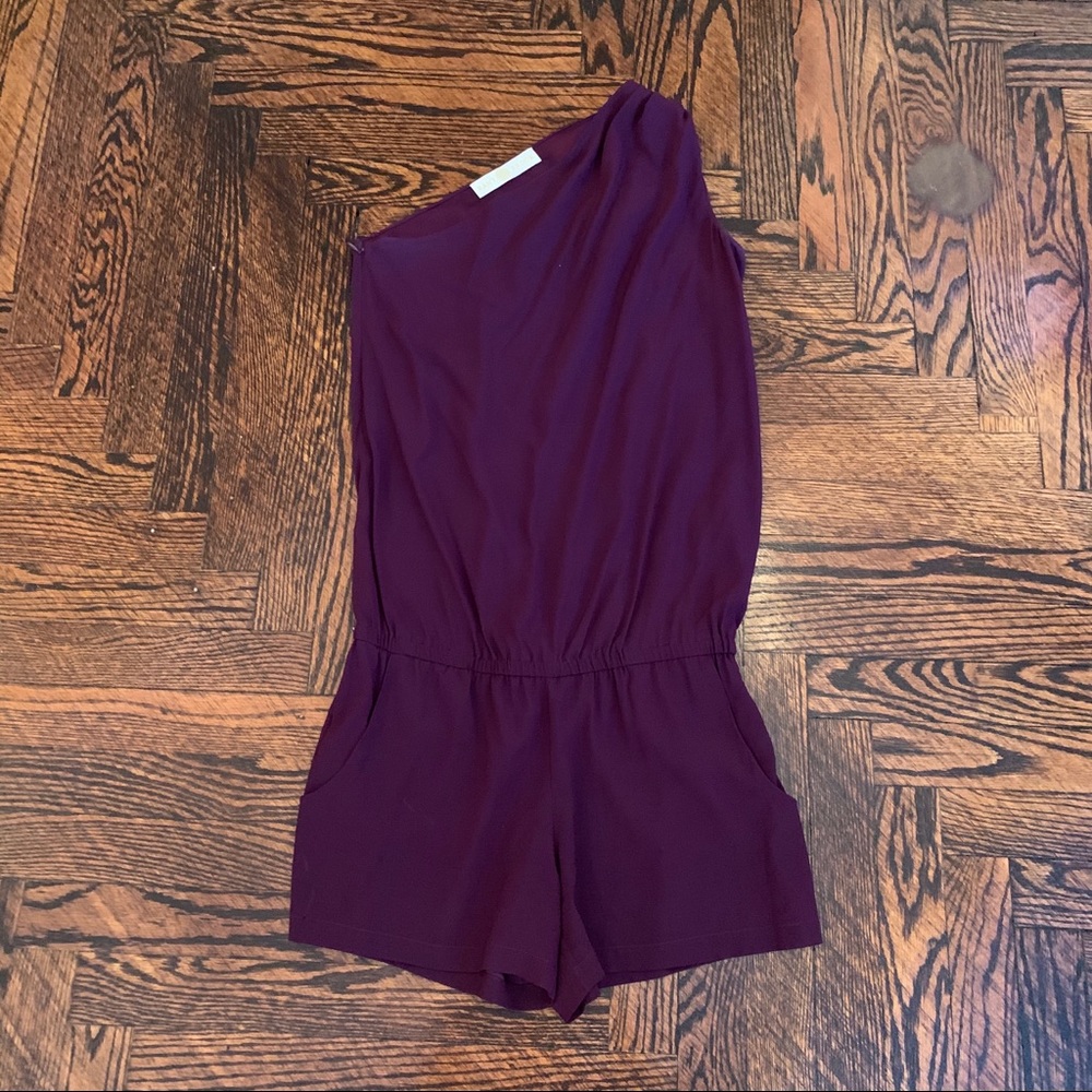 Ramy Brook one-shoulder romper